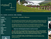 Tablet Screenshot of individuelles-schottland.de